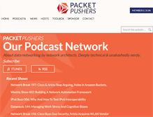 Tablet Screenshot of packetpushers.net